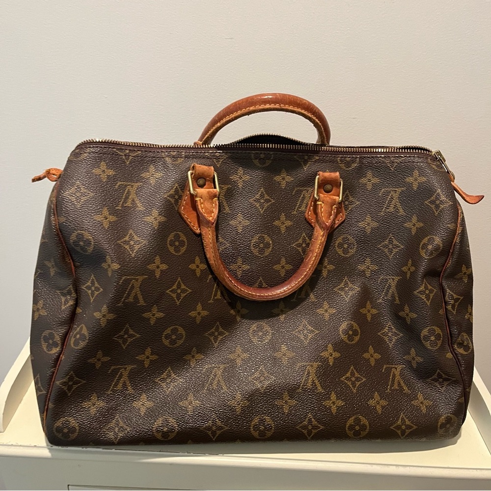 Louis Vuitton Brown Monogram Handbag
